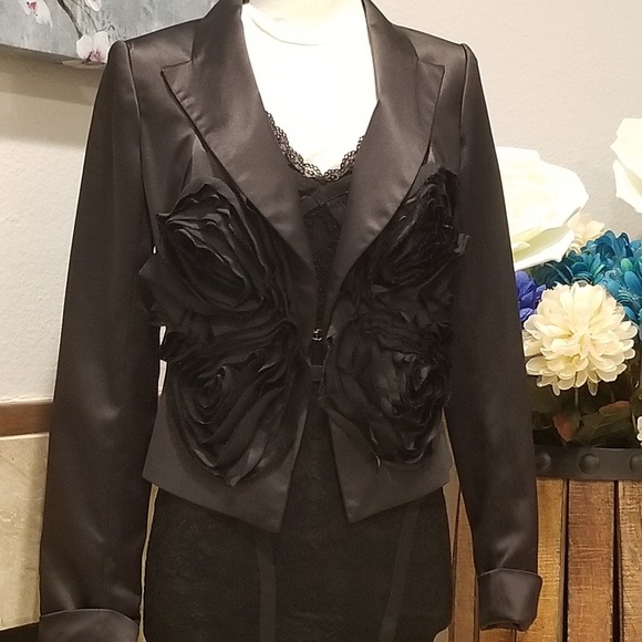 🔴NWOT Robert Rodriguez Rose Tux Jacket - Picture 7 of 7